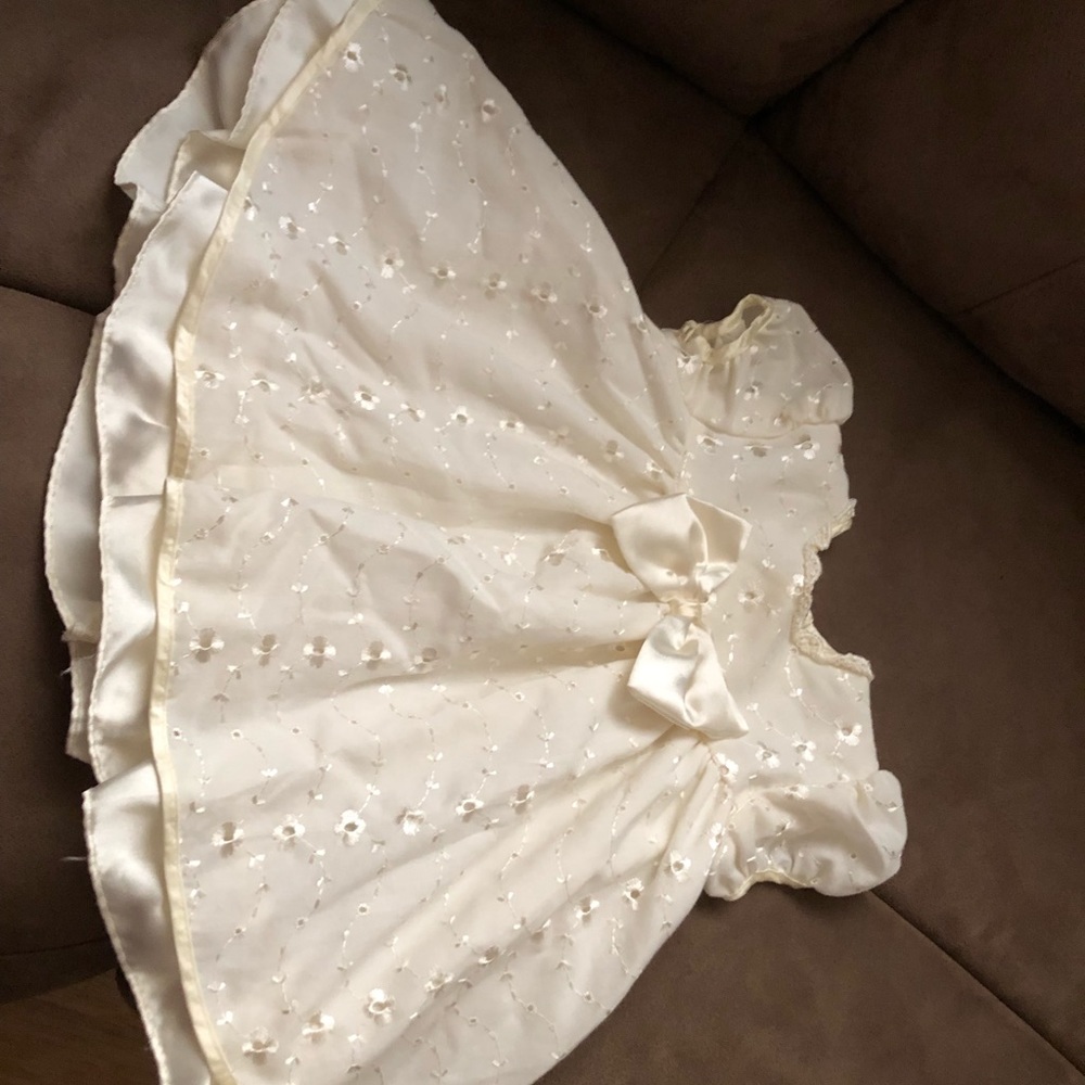 White formal dress